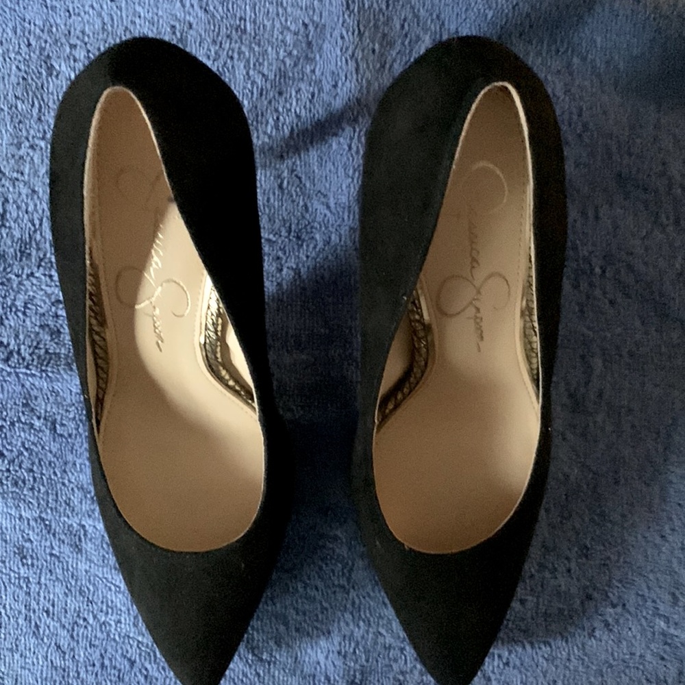 Jessica Simpson Black heels size 6.5
